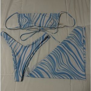 Zebra Stripe Bikini Swimsuit (3-pack)